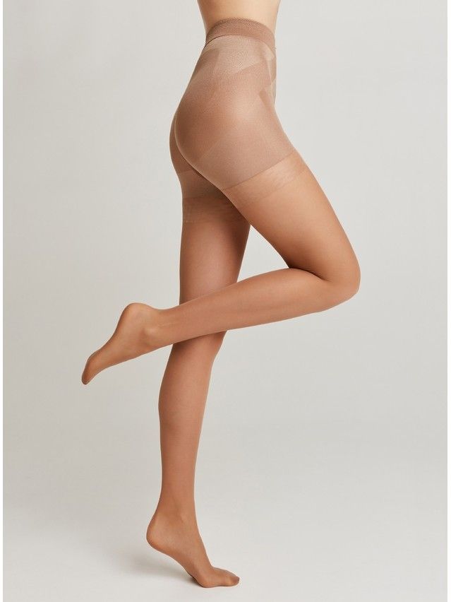 Rajstopy damskie X-PRESS 40, r. 2, bronz - 6