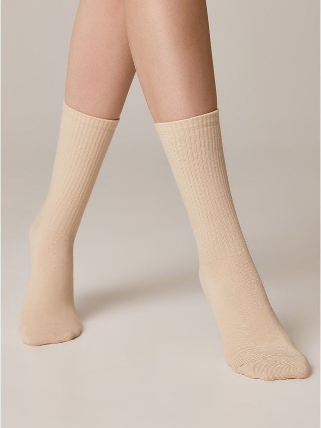 Skarpetki damskie CONTE ELEGANT ACTIVE, r.36-37, 000 beżowy - 1