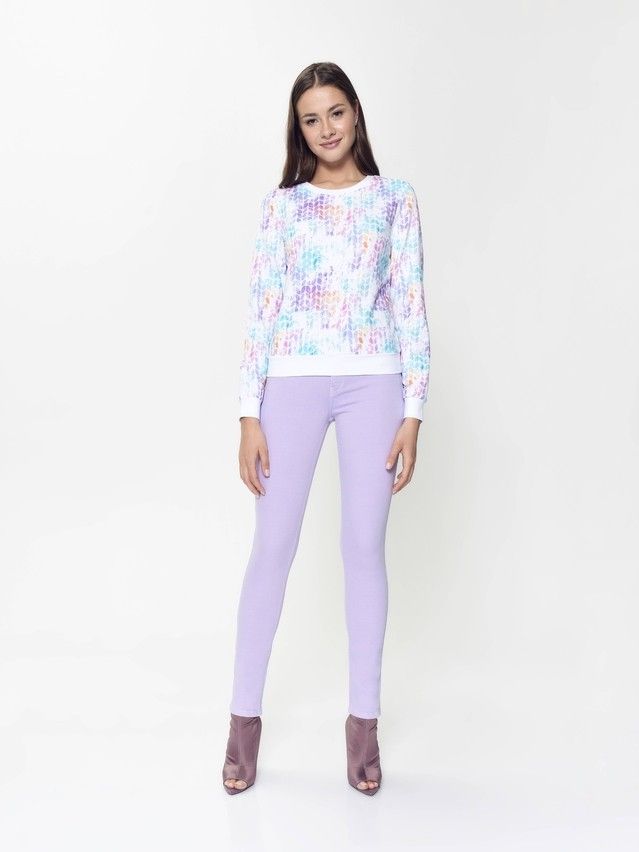 Bluza CONTE ELEGANT LD 894, s.170-100, pastel water colour - 3