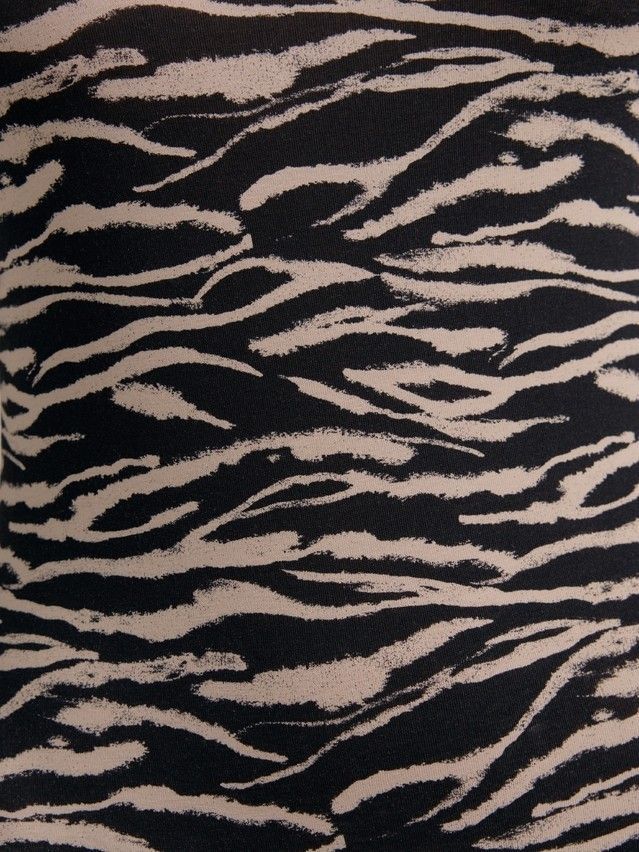 Body damskie CE LBD 2507, r.170-84-90/XS, latte-czarny zebra - 4
