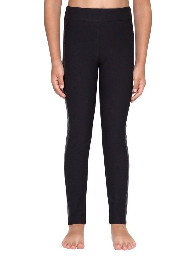 Legginsy dla dziewczynek CONTE ELEGANT MINI URBAN, r.140,146-76, nero - 2