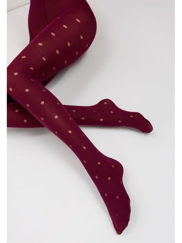 Rajstopy damskie FANTASY ENJOY, r.2, marsala - 6