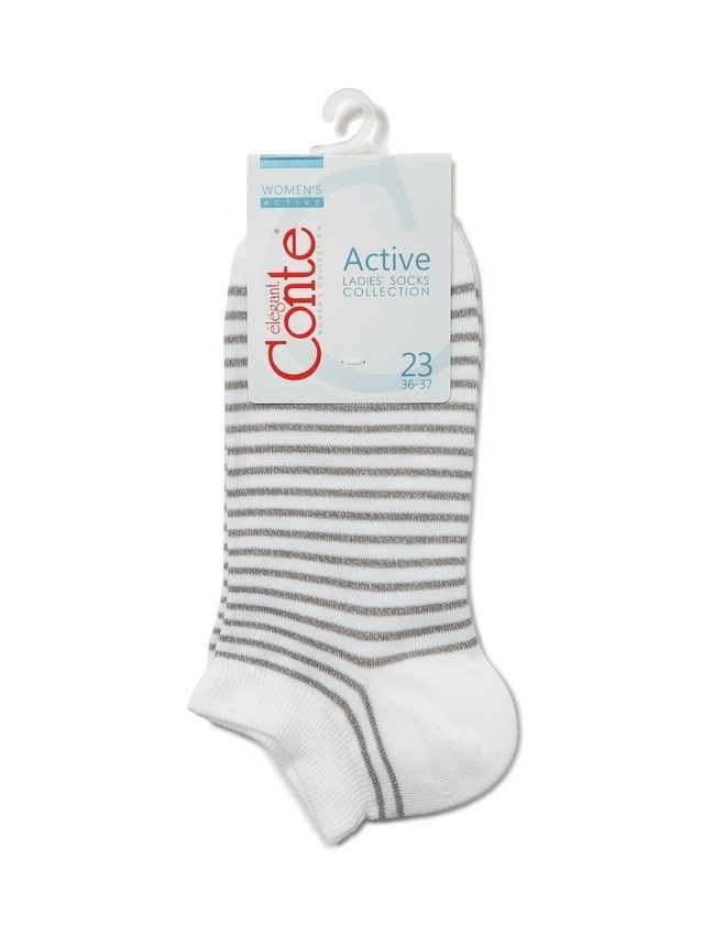 Skarpety damskie CONTE ELEGANT ACTIVE, r.23, 121 biały - 3