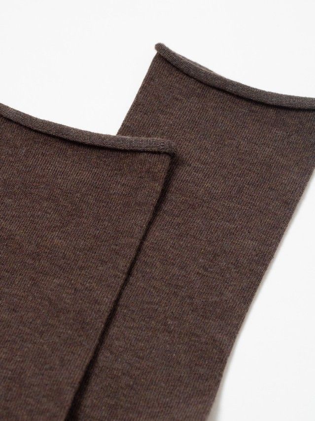 Skarpetki damskie bawełniane COMFORT (bez ściągacza),r. 36-38, 000 brązowy - 5