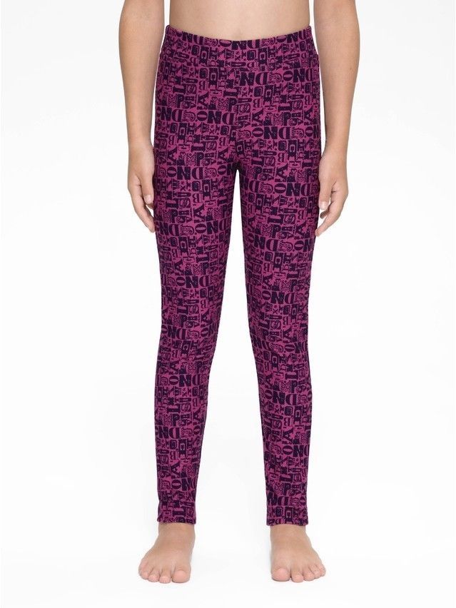 Legginsy dla dziewczynek CONTE ELEGANT LEDA, r.122,128-64, fuchsia - 2