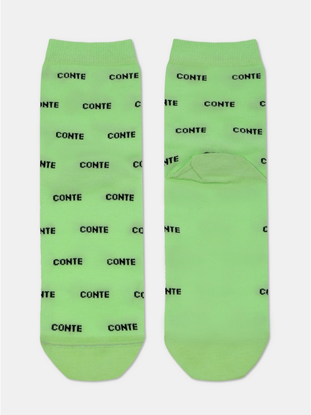 Skarpetki damskie CONTE ELEGANT CLASSIC, r.36-37, 528 sałatowy - 4