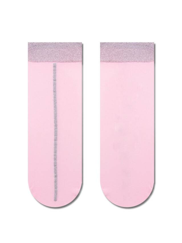 Skarpetki damskie poliamidowe FANTASY (lurex) 16С-125СП, r. 36-39, light pink - 3
