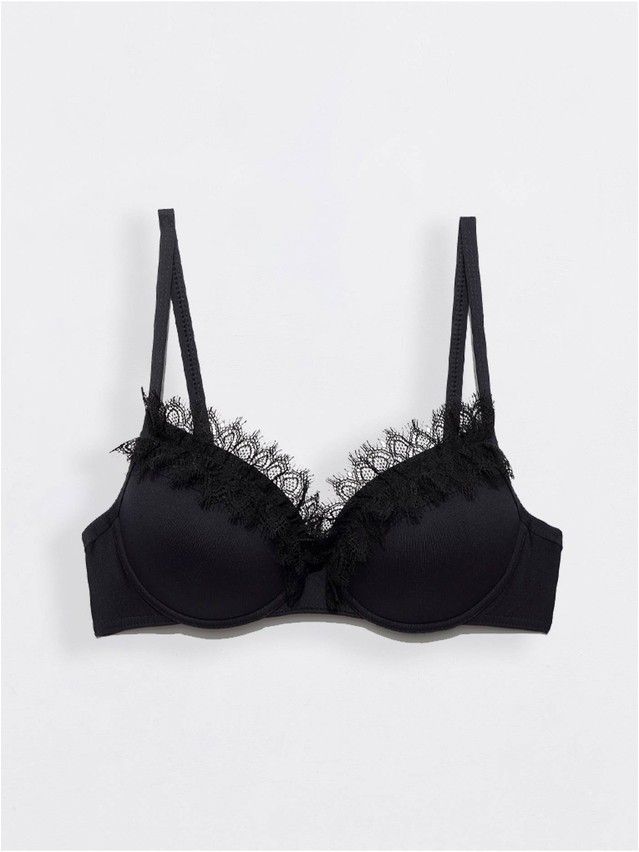 Damski stanik do pływania CONTE ELEGANT NIKKI, r.70(B),czarny - 1