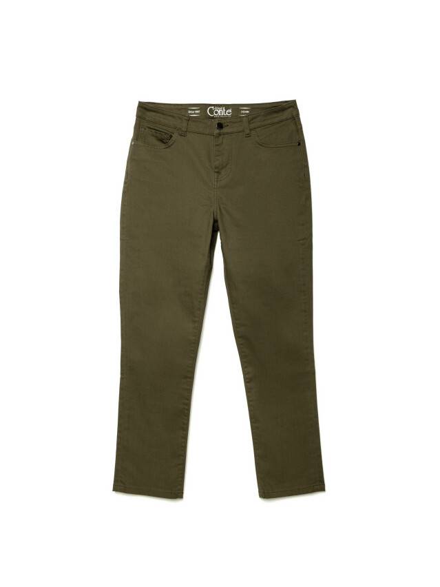 Spodnie denim CONTE ELEGANT CON-139A, r.170-94, khaki - 3