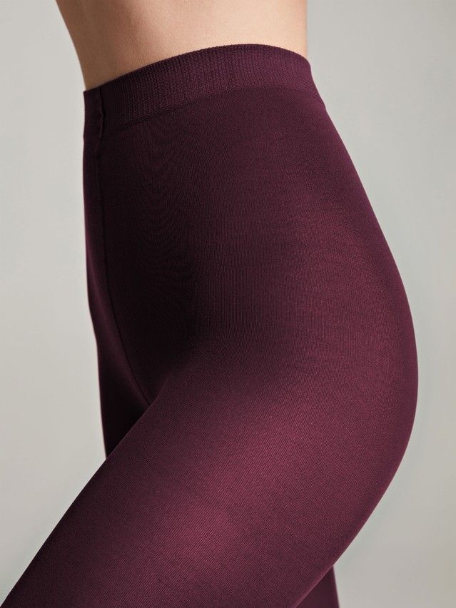 Rajstopy damskie CONTE ELEGANT TRENDY 150, r.2, marsala - 5