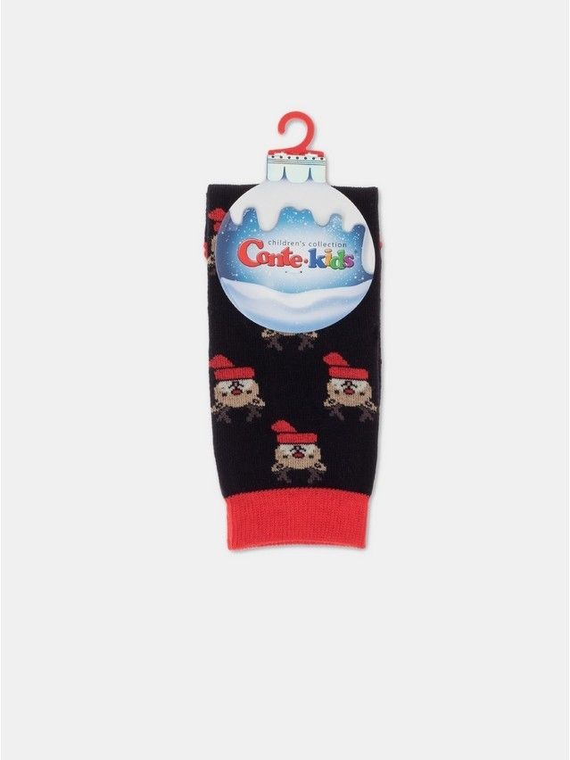 Skarpetki dziecięce CK NEW YEAR 21С-67СP, r.24-29, 908 czarny - 4