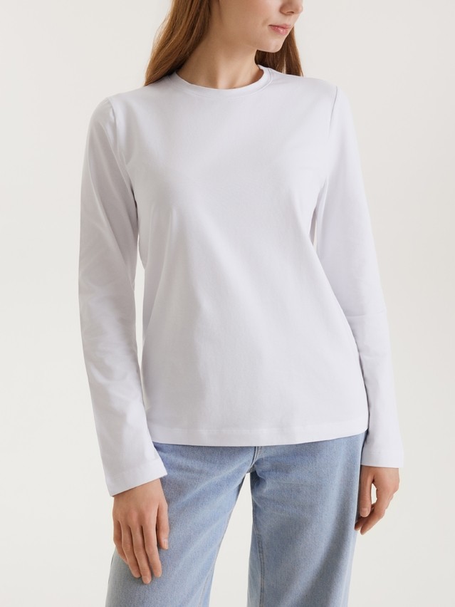 Джемпер жен. CE BASIC COLLECTION LD 5026 (пакет),р.170-84, white - 3
