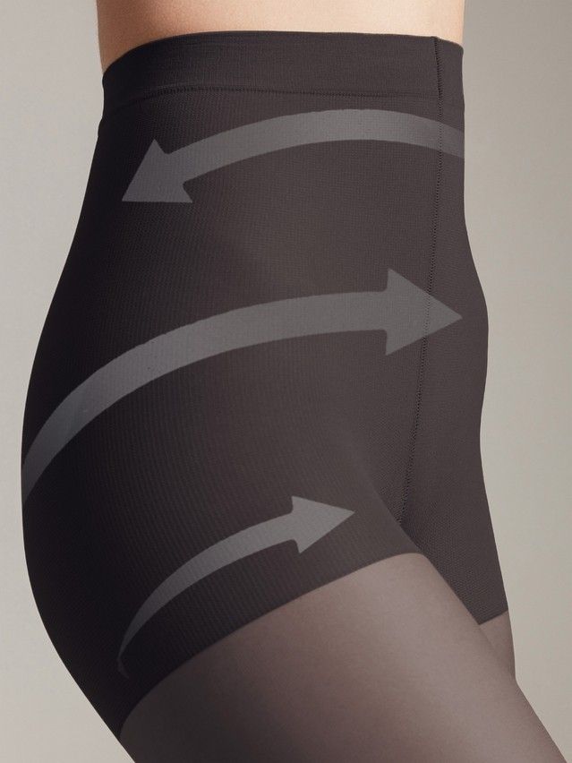 Rajstopy damskie ACTIVE SOFT 40, r.2, nero - 1