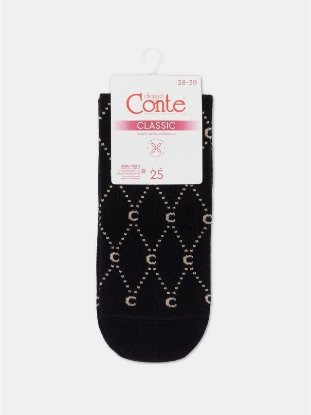 Skarpetki damskie CE CLASSIC 7С-22СP, r. 36-37, 525 czarny - 5