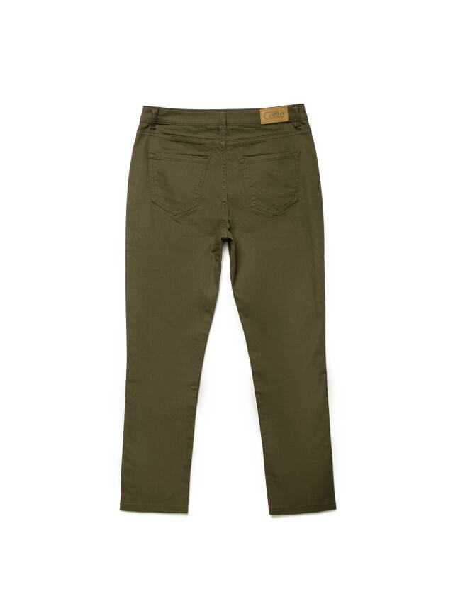 Spodnie denim CONTE ELEGANT CON-139A, r.170-94, khaki - 4