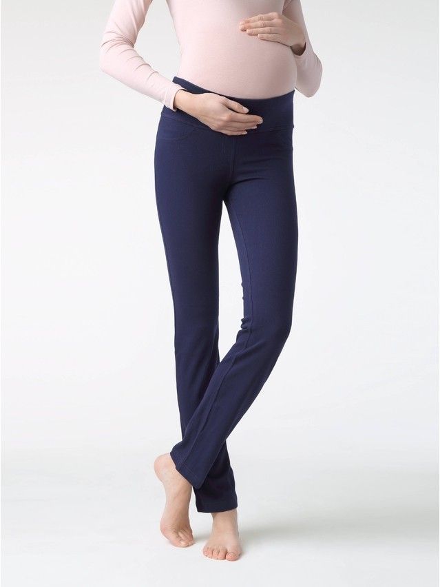 Legginsy damskie CONTE ELEGANT HAPPY BELLY, r.164-94, navy - 1