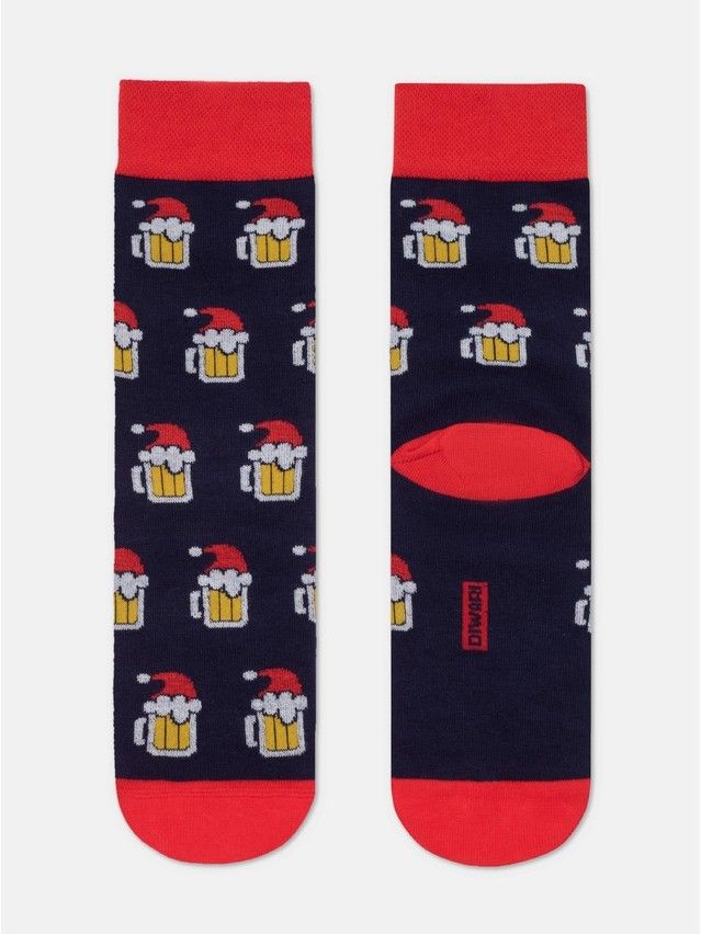 Skarpetki męskie DW NEW YEAR 21С-71СP, r.42-45, 167 granatowy - 3