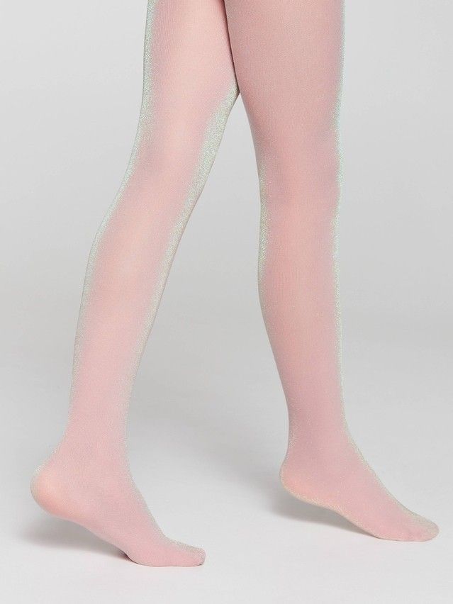 Rajstopy dziecięce CONTE ELEGANT HOLIDAY, r.104-110, dusty rose - 1