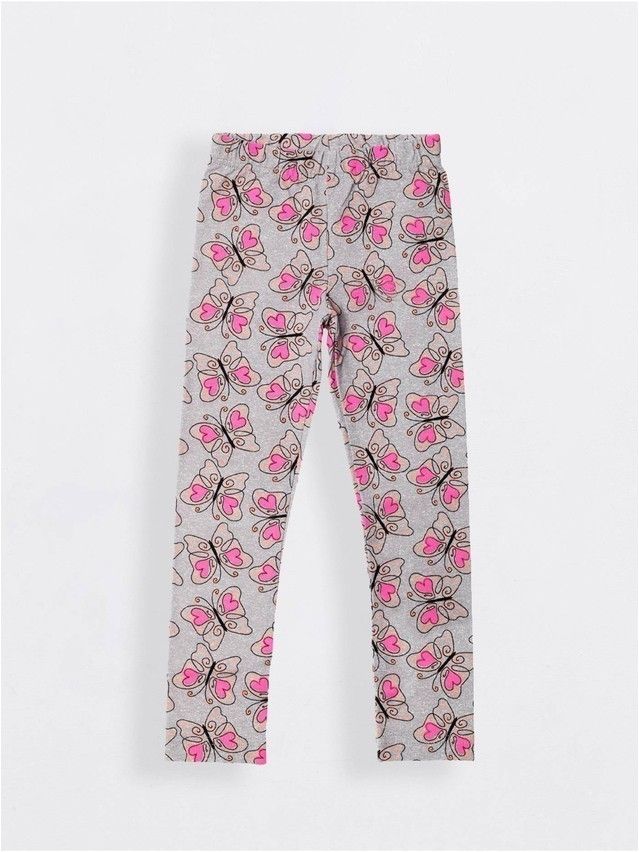 Legginsy dla dziewczynek FLY, r.122,128-64, fumo - 1