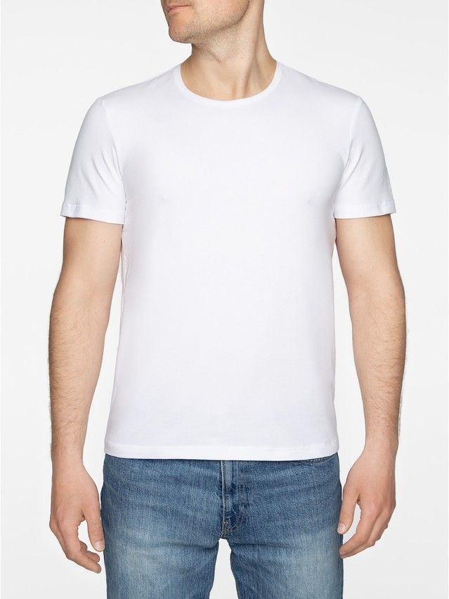 Bluza męska DW BASIC MEN MF 2024 (paczka),rozm. 170,176-100, kolor biały - 2