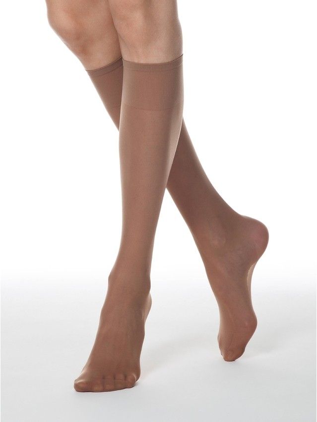 Podkolanówki damskie TENSION SOFT 40 (1 para),r. 23-25, bronz - 2