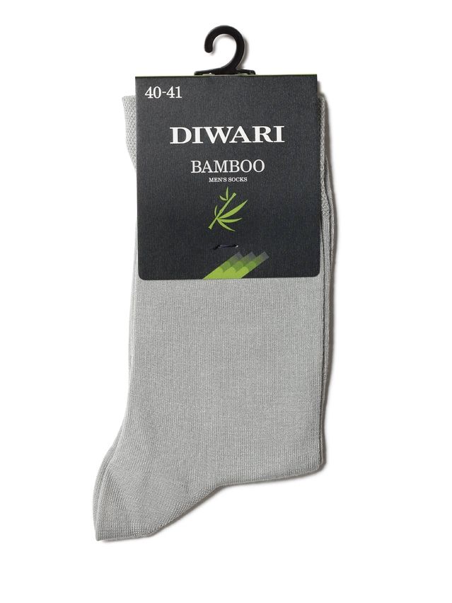 Skarpety męskie DiWaRi BAMBOO, r. 40-41, 000 szary - 2