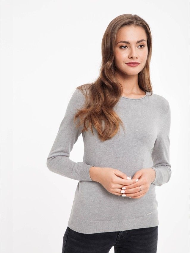 Sweter damski CONTE ELEGANT LDK025, r.158,164-88, grey - 1