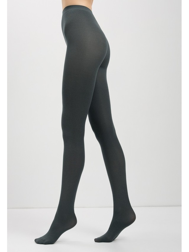 Rajstopy damskie CONTE ELEGANT TRENDY MELANGE, r.2, verde - 7
