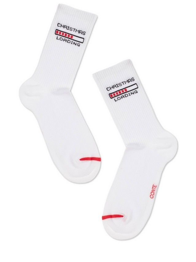 Skarpetki damskie CE NEW YEAR , r.36-39, 281 biały - 4