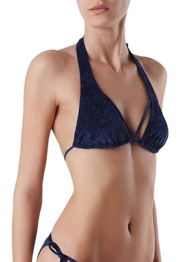 Damski stanik do pływania CONTE ELEGANT ROXY VELVET, r.77-81, marino - 2