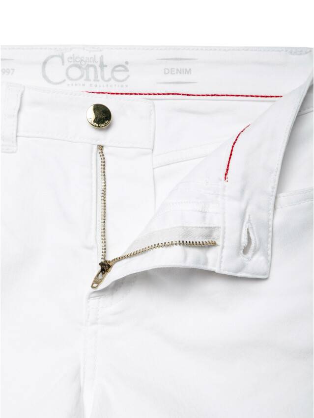 Spodenki jeansowe CONTE ELEGANT CON-131, r.170-94, biały - 8