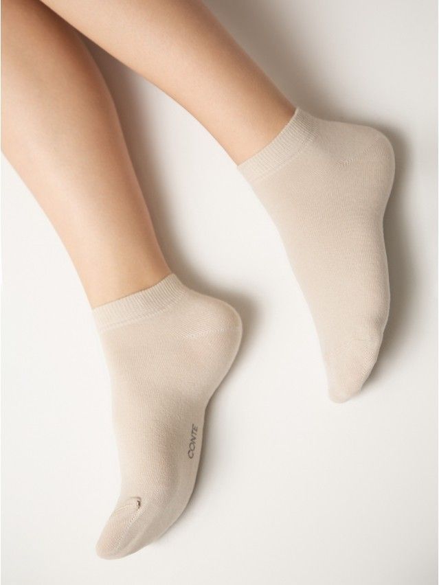 Skarpetki damskie CE 3DSOCKS (krótkie),r.36-38, 000 beżowy - 1