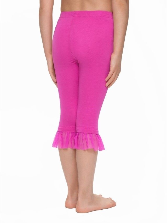 Legginsy dla dziewczynek CONTE ELEGANT CONFETTI, r.110,116-56, fuchsia - 2