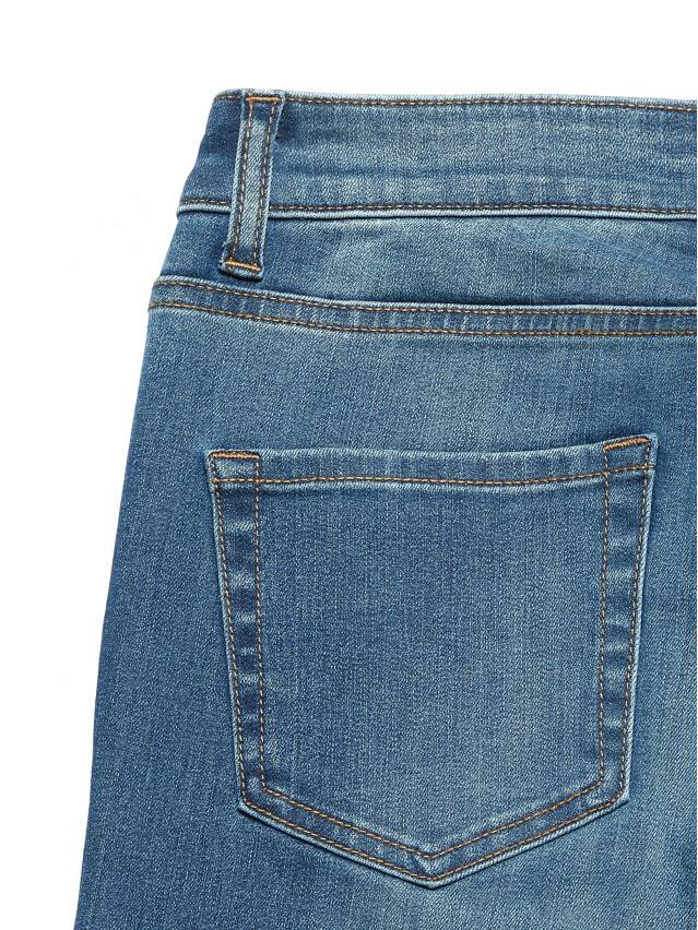 Proste jeansy ze średnim stanem CON-154 Lycra®, r.170-102, mid stone - 7