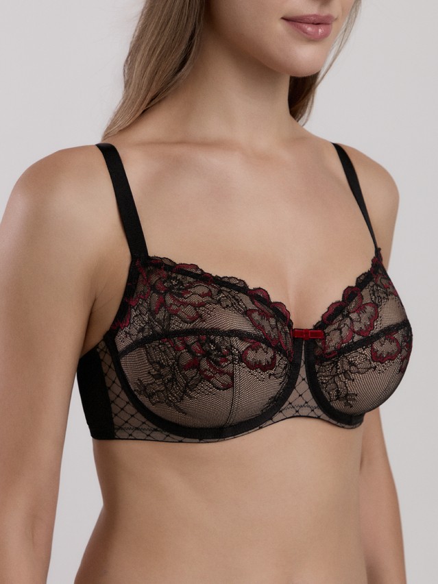 Biustonosz CE DESIRE TB6251, r.70B, czarny - 1