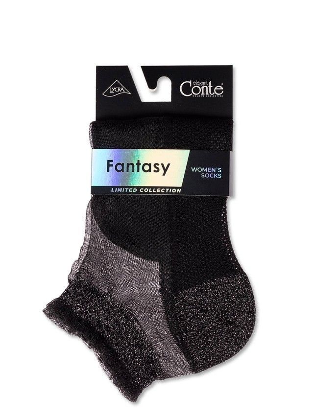Skarpetki damskie CE FANTASY 20С-23СP, r.36-37, 229 czarny - 4
