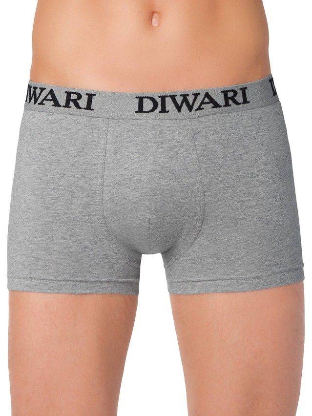 Majtki męskie bawełniane PREMIUM SHORTS 758, r.78,82, szary melanż - 3