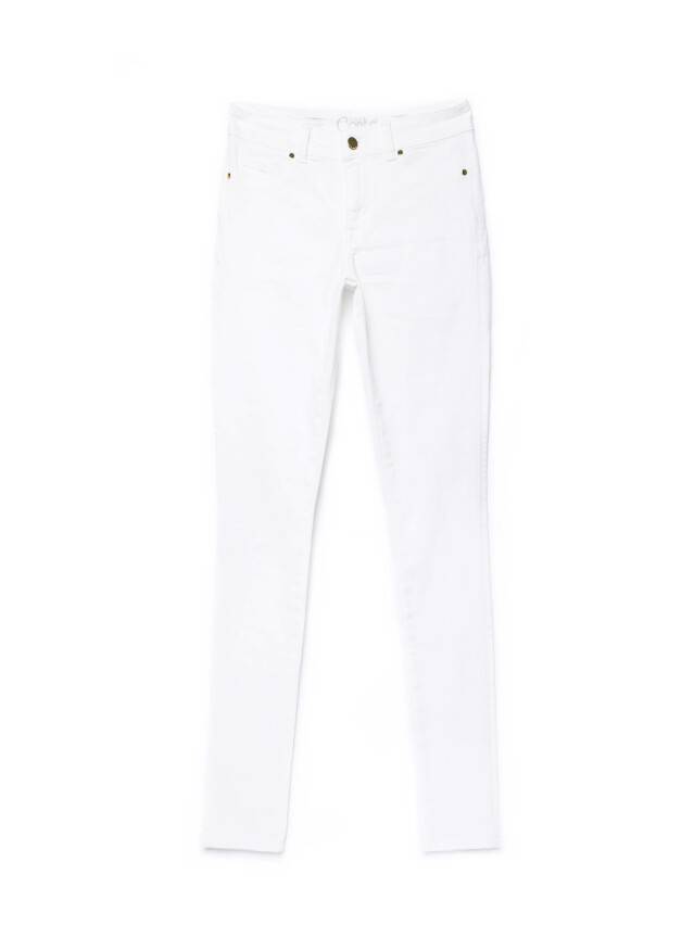 Spodnie denim CONTE ELEGANT CON-128, r.170-102, biały - 4