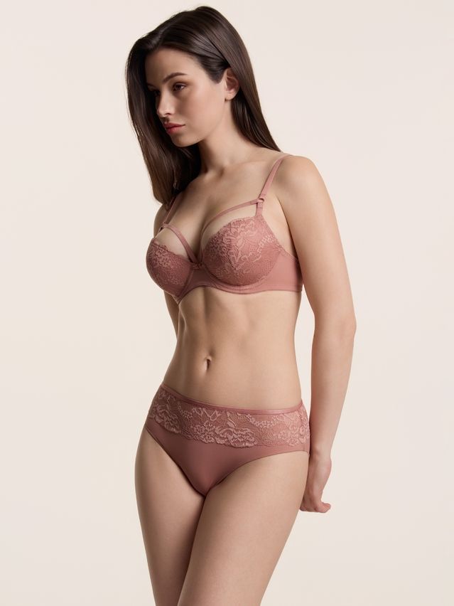Majtki damskie CONTE SUMMERTIME TP3200, r.110/XXL, pudrowy róż - 5