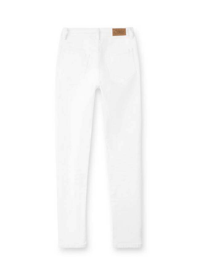 Spodnie denim CONTE ELEGANT CON-38L, r. 170-90, biały - 4