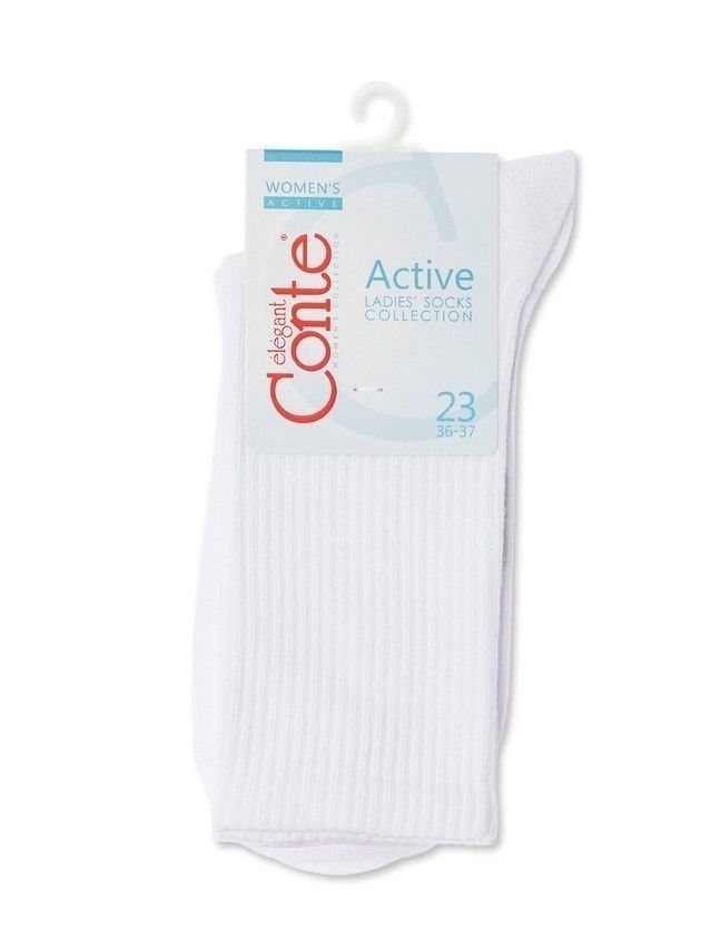 Skarpetki damskie CONTE ELEGANT ACTIVE, r.36-37, 000 biały - 8