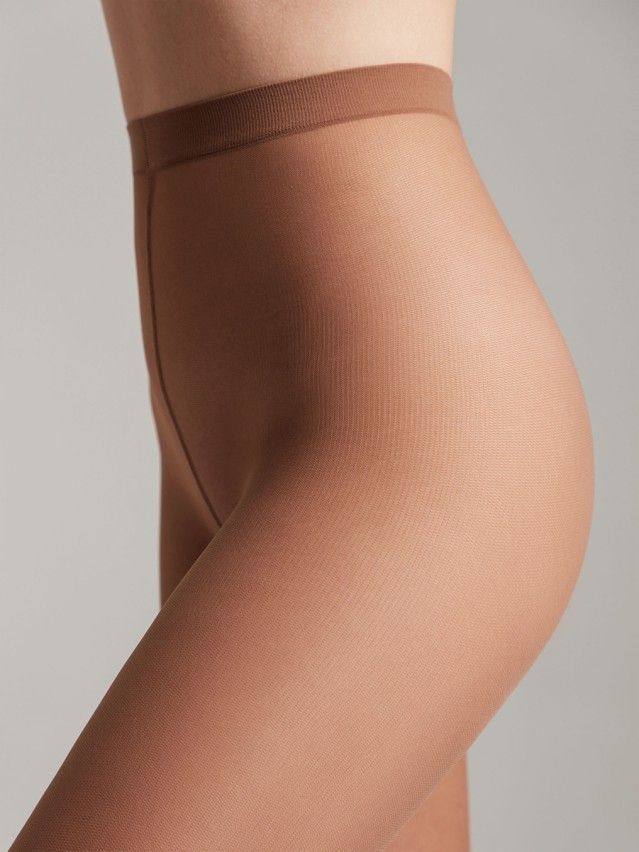 Rajstopy damskie TULLE, r.2, bronz - 1
