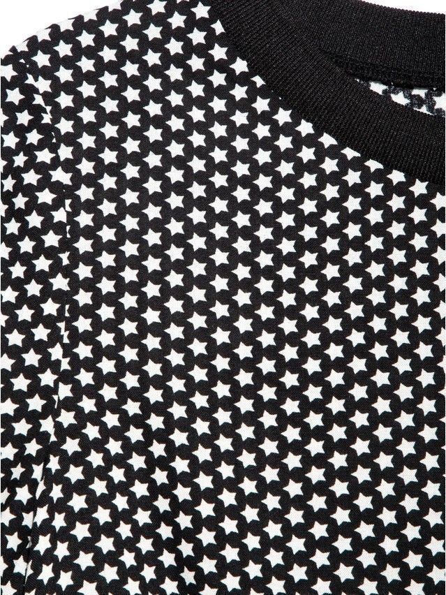 Bluzka damska LBL 883, r.170-84-90, black mini star - 7