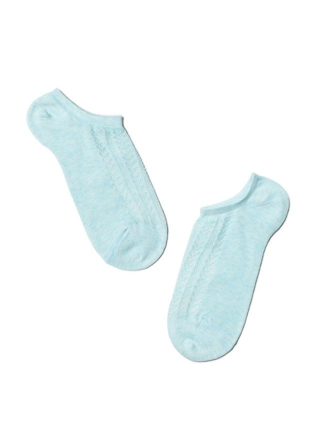 Skarpetki damskie bawełniane ACTIVE (ultrakrótkie) 19С-185СP, r.36-37, 179 jansoturkusowy - 2