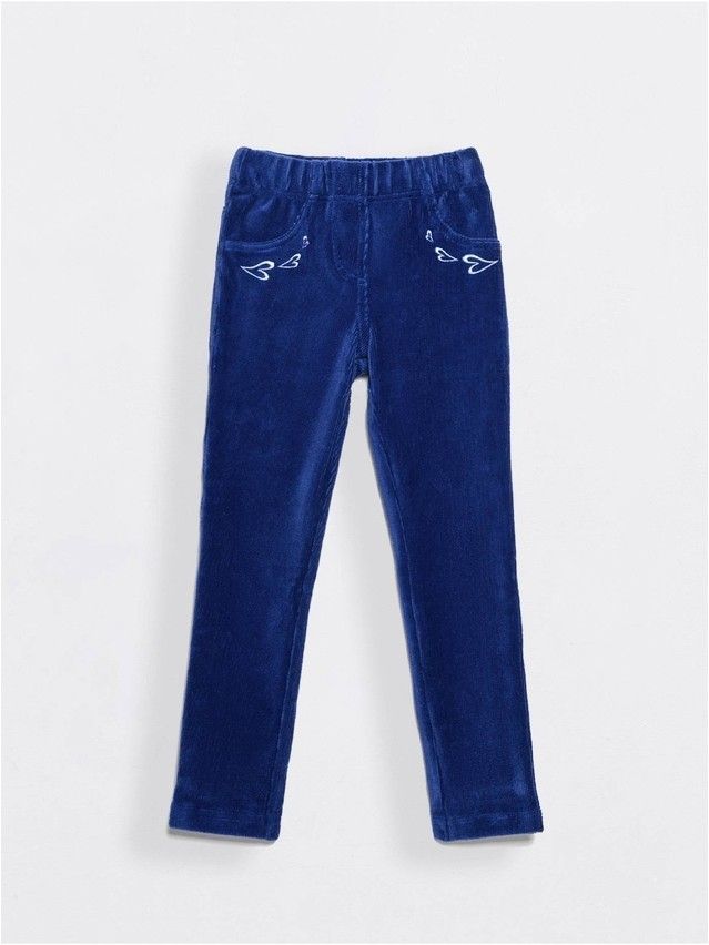 Legginsy dla dziewczynek AVRORA, r.110,116-56, blue - 1