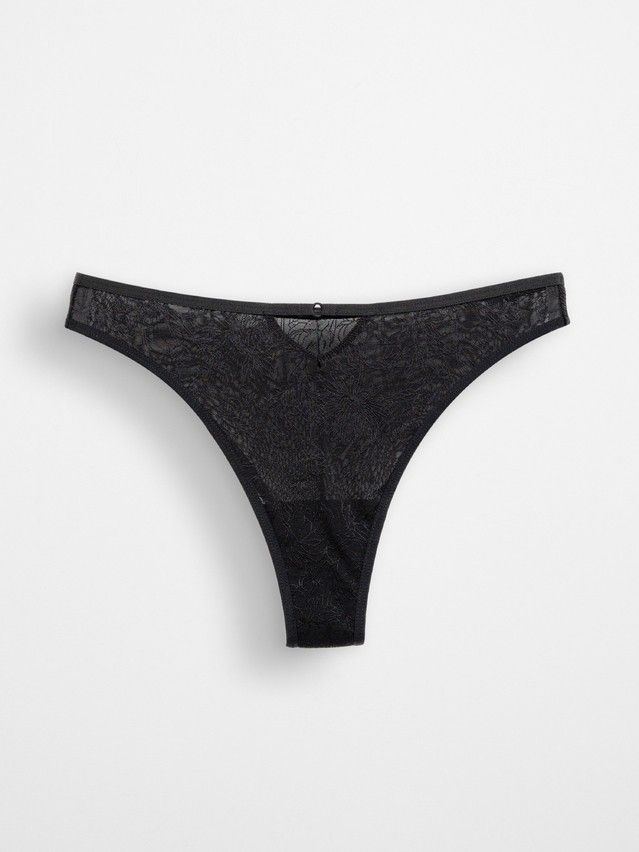 Majtki damskie CE FLORAL TATTOO LBR 2872, r.90/XS, czarny - 3