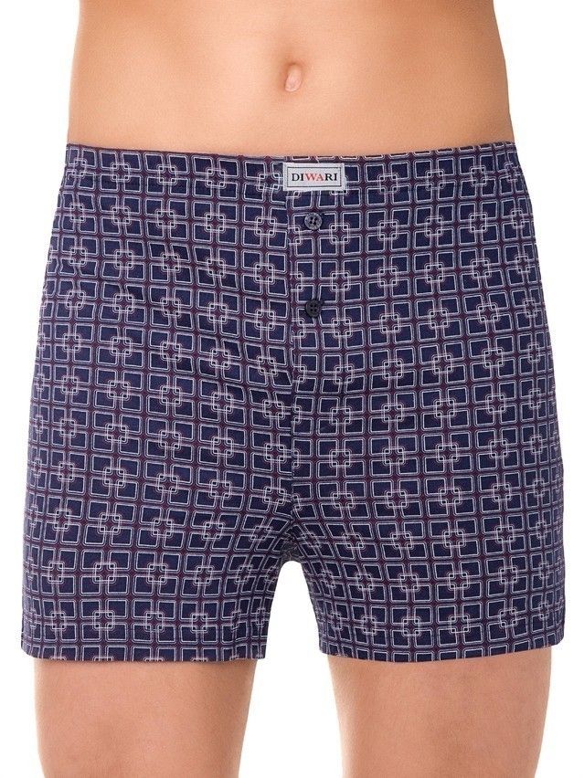Bokserki męskie DiWaRi BASIC MBX 004, r.86,90/M, dark blue - 1