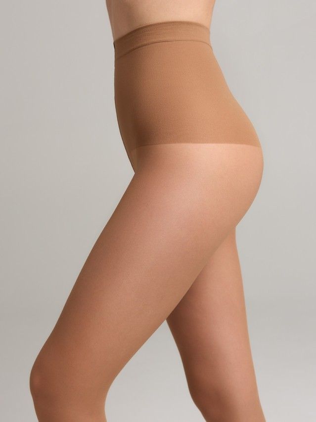 Rajstopy damskie CONTE ELEGANT SLIMFIT 40, r.2, bronz - 1