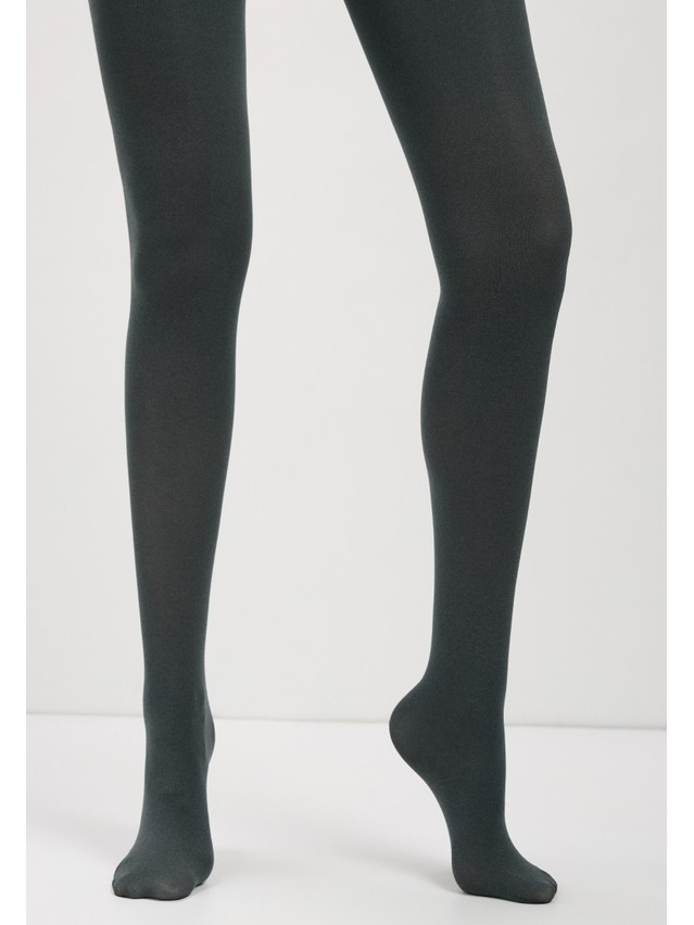 Rajstopy damskie CONTE ELEGANT TRENDY MELANGE, r.2, verde - 11
