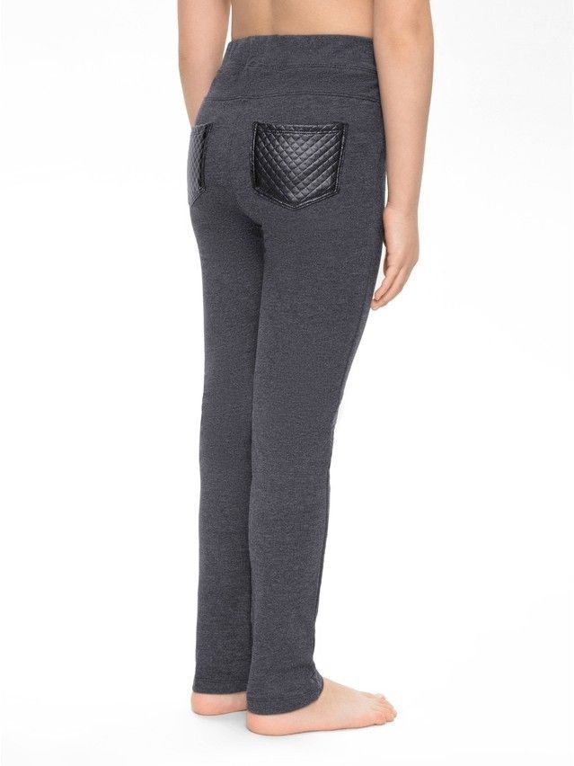 Legginsy dla dziewczynek CONTE ELEGANT MIRRA, r.104,110-56, grafit - 4